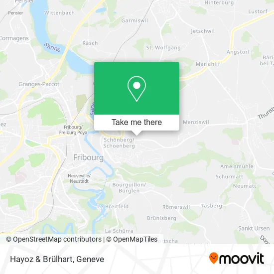 Hayoz & Brülhart map