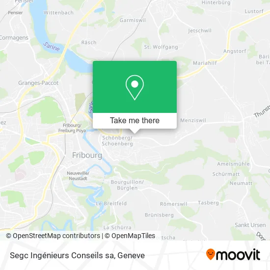 Segc Ingénieurs Conseils sa map