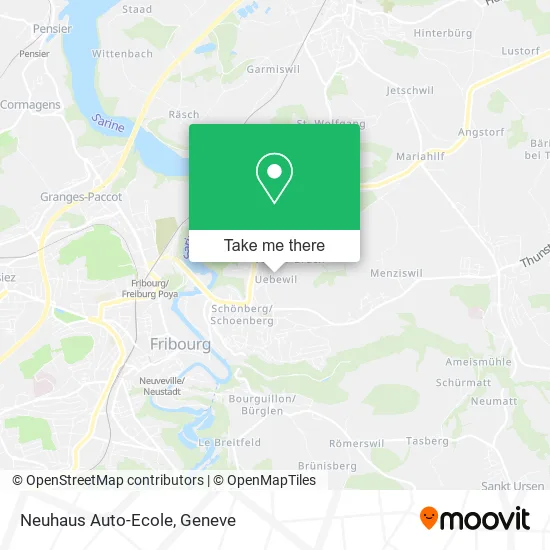 Neuhaus Auto-Ecole map