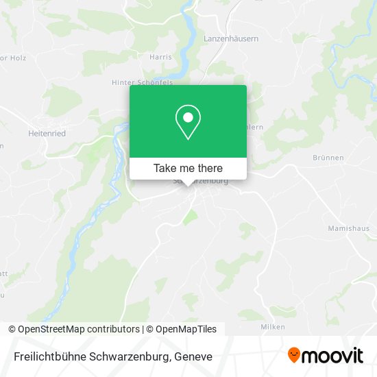 Freilichtbühne Schwarzenburg map