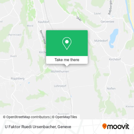 U Faktor Ruedi Ursenbacher map