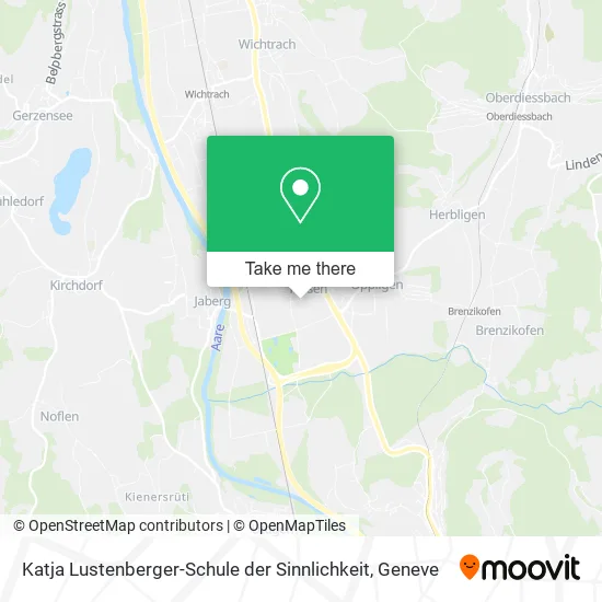 Katja Lustenberger-Schule der Sinnlichkeit map