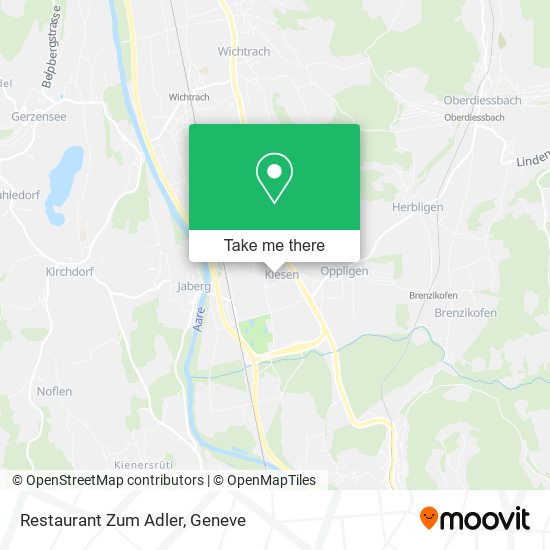 Restaurant Zum Adler map