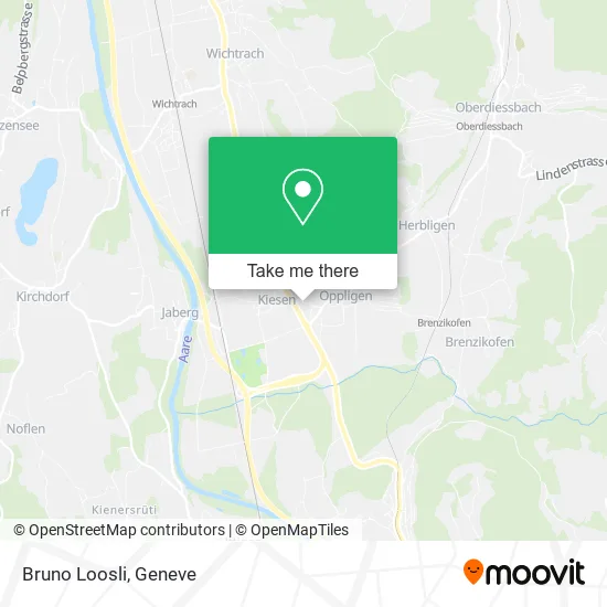 Bruno Loosli map