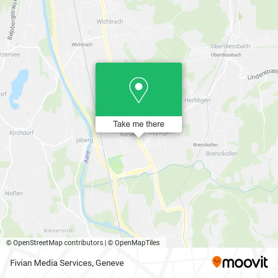 Fivian Media Services map