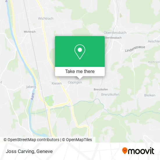 Joss Carving map