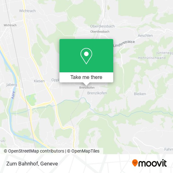 Zum Bahnhof map