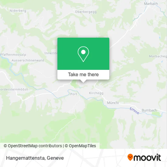 Hangemattensta map