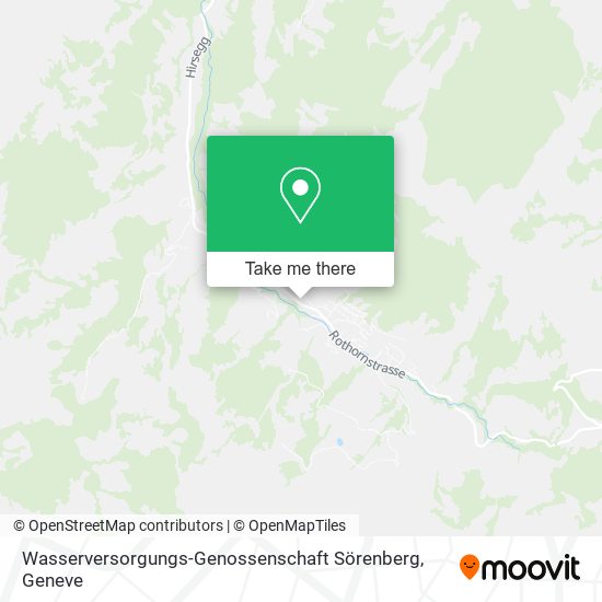 Wasserversorgungs-Genossenschaft Sörenberg map