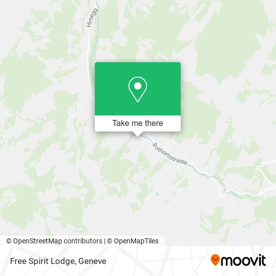 Free Spirit Lodge map