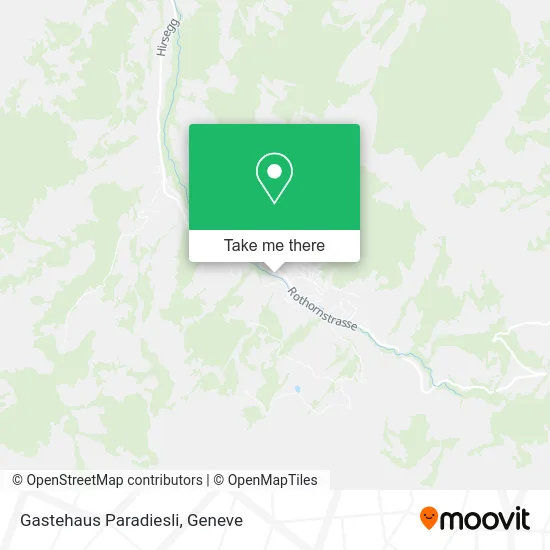 Gastehaus Paradiesli map