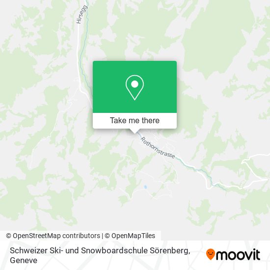 Schweizer Ski- und Snowboardschule Sörenberg Karte