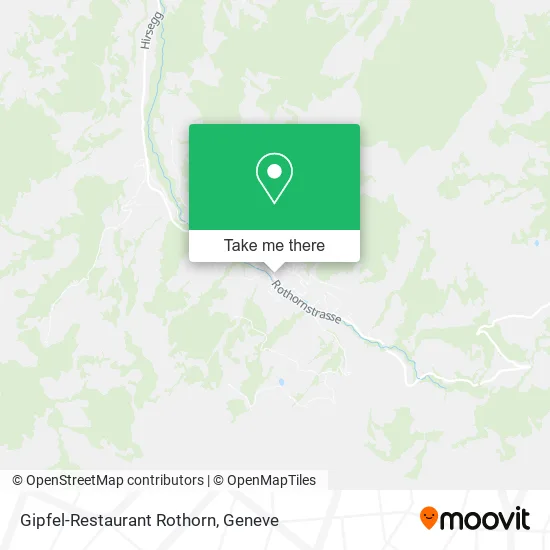 Gipfel-Restaurant Rothorn map