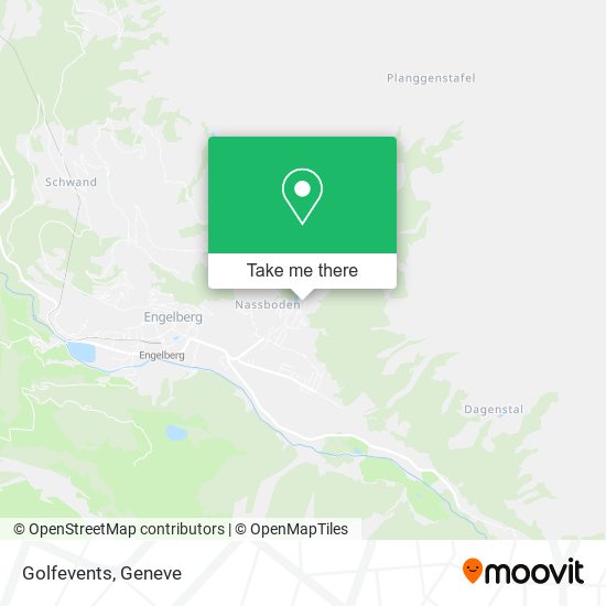 Golfevents map