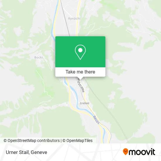 Urner Stail map