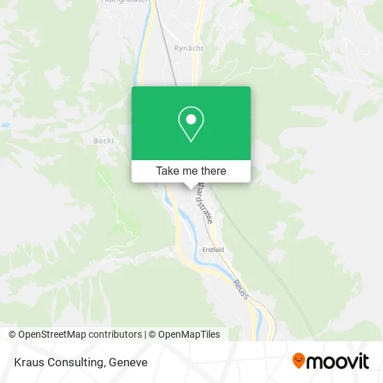 Kraus Consulting map