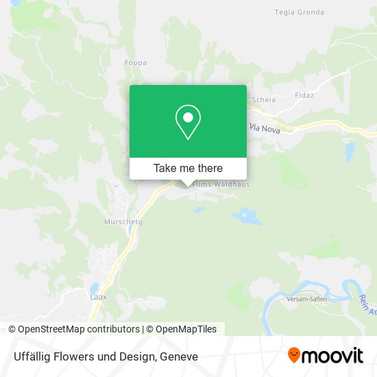 Uffällig Flowers und Design map