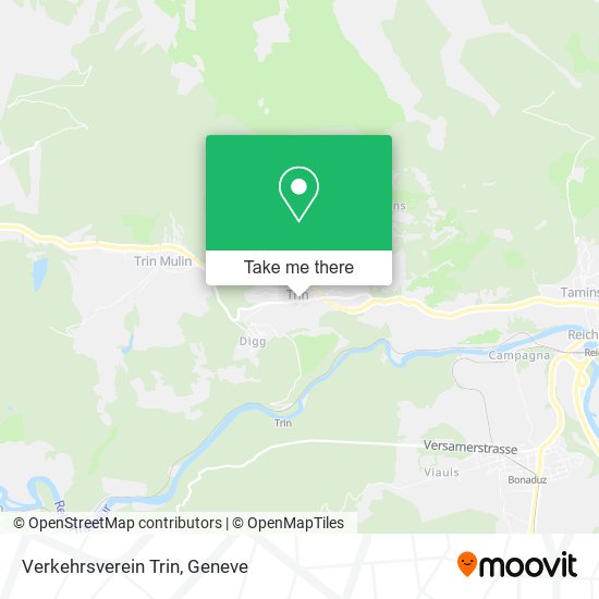 Verkehrsverein Trin map