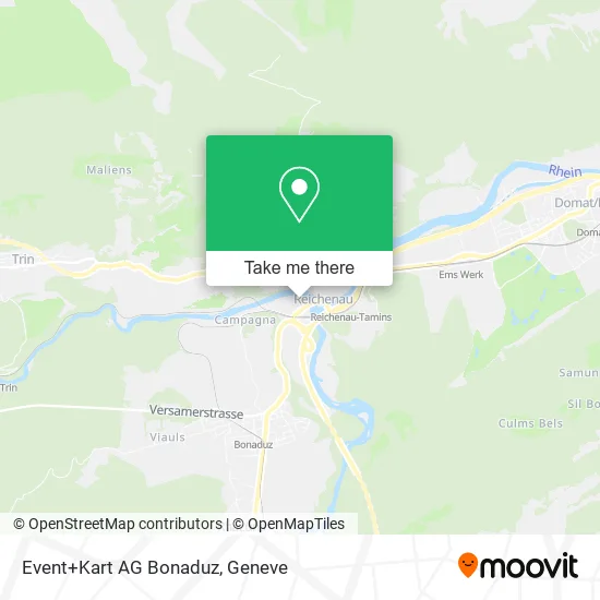 Event+Kart AG Bonaduz map