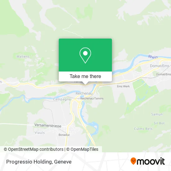 Progressio Holding map