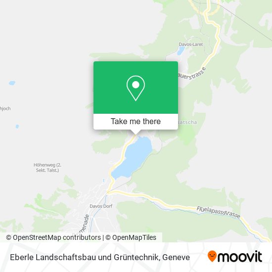 Eberle Landschaftsbau und Grüntechnik map