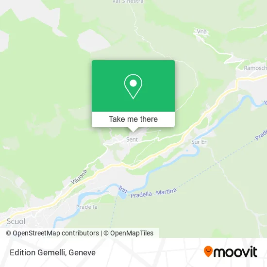 Edition Gemelli map