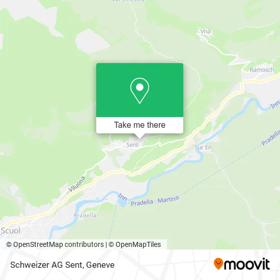 Schweizer AG Sent map
