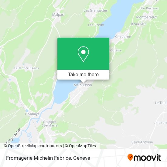 Fromagerie Michelin Fabrice map