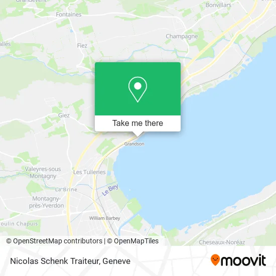 Nicolas Schenk Traiteur map