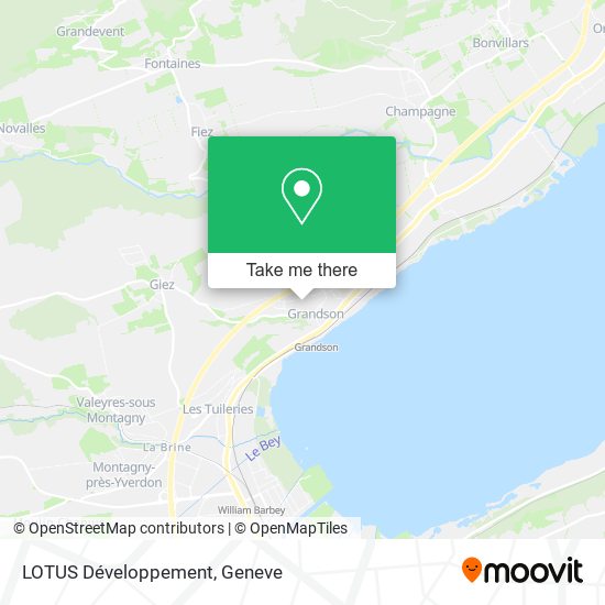 LOTUS Développement map