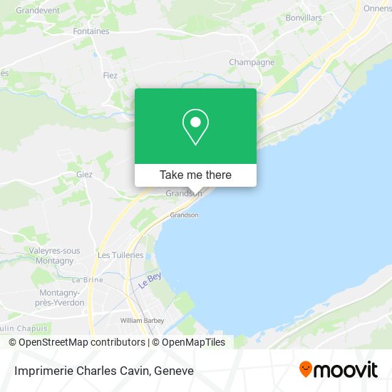 Imprimerie Charles Cavin map