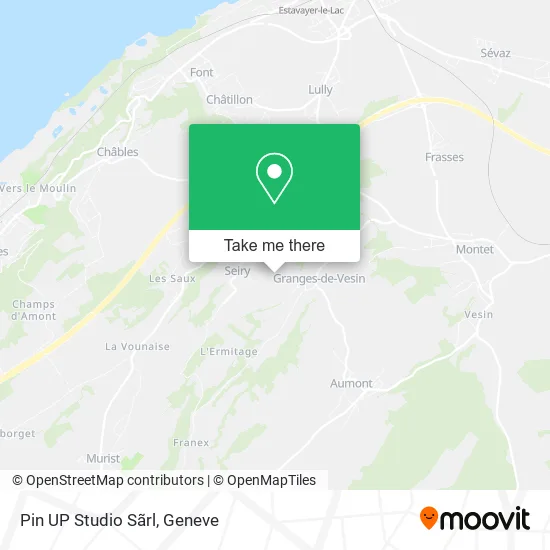 Pin UP Studio Sãrl map