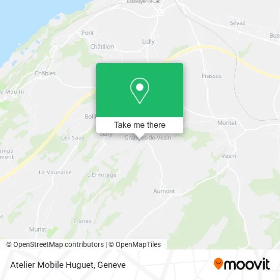 Atelier Mobile Huguet map