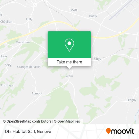 Dts Habitat Sàrl map