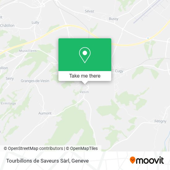Tourbillons de Saveurs Sàrl map