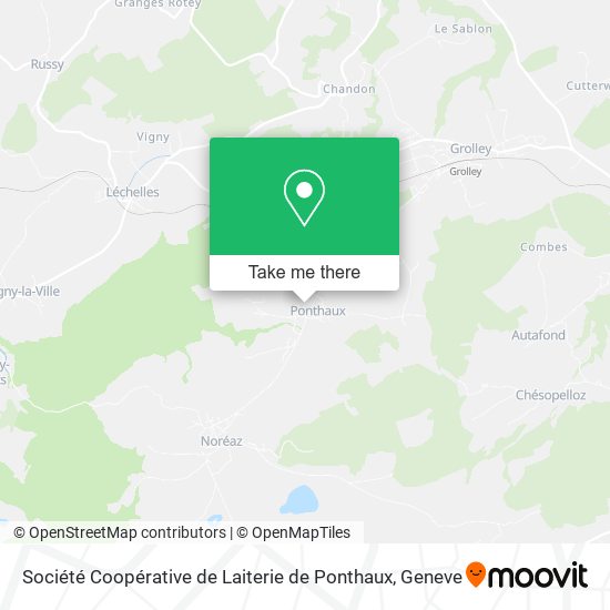 Société Coopérative de Laiterie de Ponthaux map