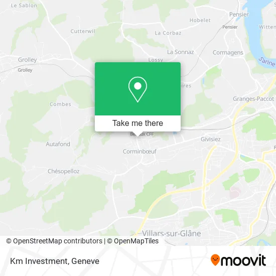 Km Investment map