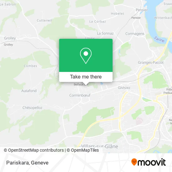 Pariskara map