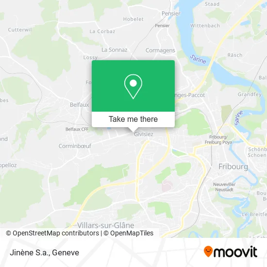 Jinène S.a. map