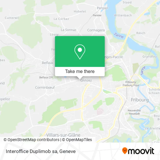 Interoffice Duplimob sa map