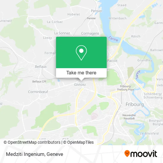 Medziti Ingenium map