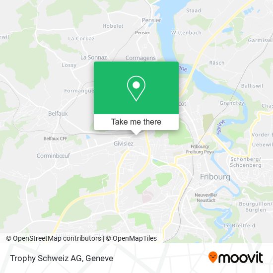 Trophy Schweiz AG map