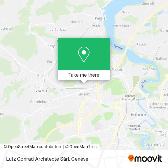 Lutz Conrad Architecte Sàrl map