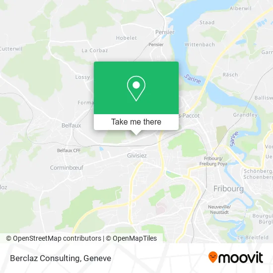 Berclaz Consulting map