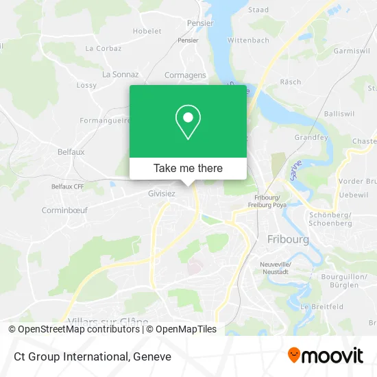 Ct Group International map