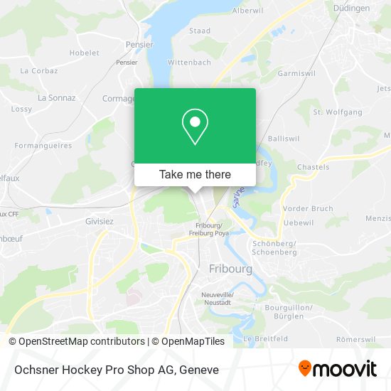 Ochsner Hockey Pro Shop AG map