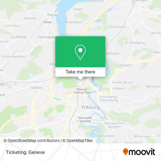Ticketing map