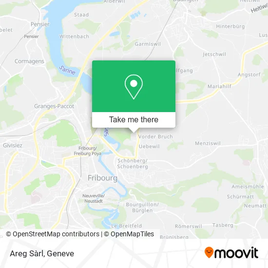 Areg Sàrl map