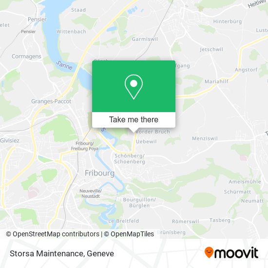 Storsa Maintenance map
