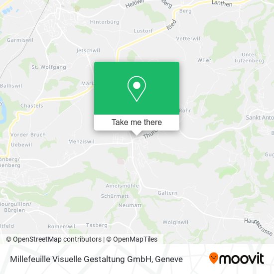 Millefeuille Visuelle Gestaltung GmbH map
